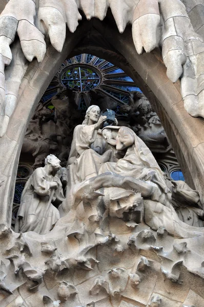 Dettaglio della Sagrada Familia — Foto Stock