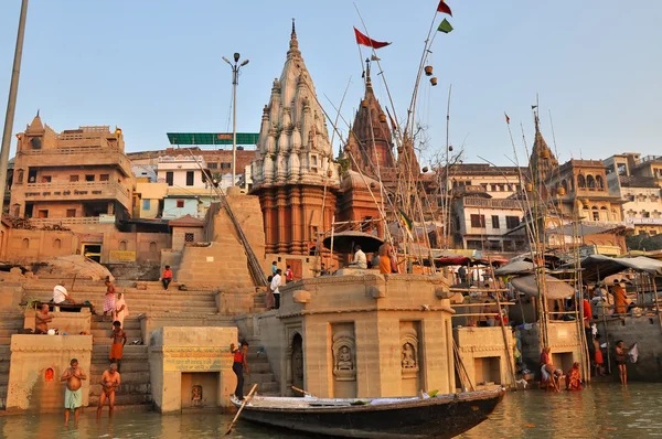 Indio en Holy Varanasi . —  Fotos de Stock