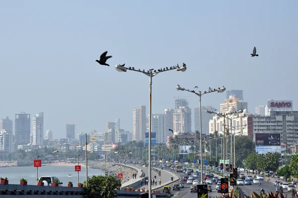 Вид с воздуха на Мумбаи — стоковое фото