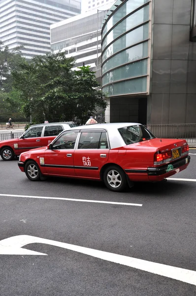 Hong Kong Taxi — Stock Photo, Image