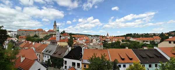 Panorama český krumlov — Stock fotografie