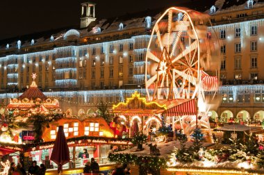 Dresden 'deki Noel Pazarı
