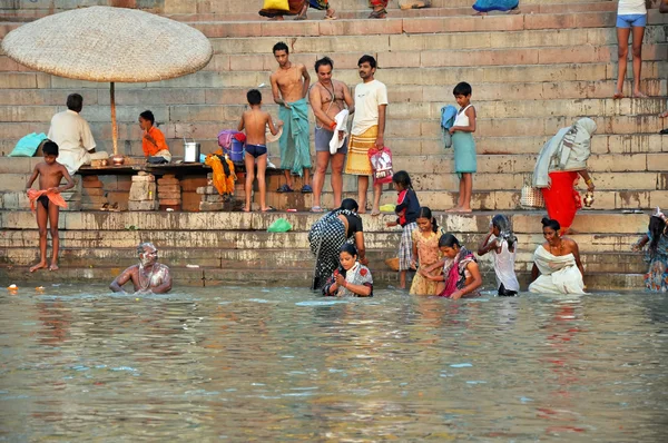 Indian in Holy Varanasi — Stok fotoğraf