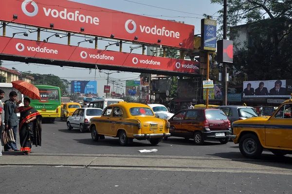 Atasco de tráfico en Calcuta —  Fotos de Stock