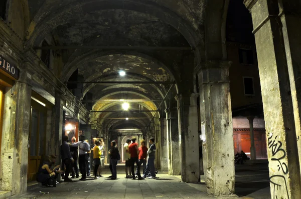 Νυχτερινές ώρες στη Βενετία — Φωτογραφία Αρχείου