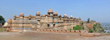 Panorama of Gwalior Fort clipart