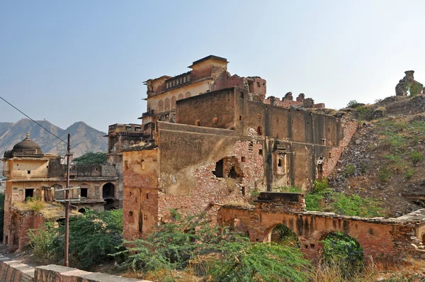Verlassene Häuser in Jaipur — Stockfoto