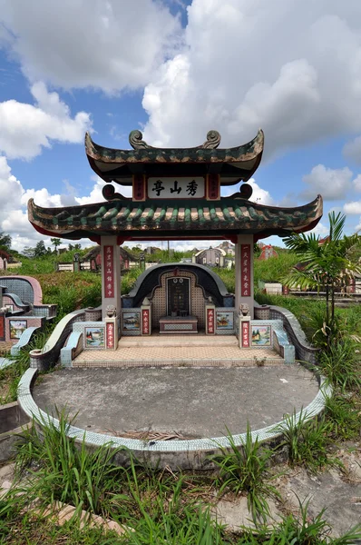 Китайський надгробок — стокове фото