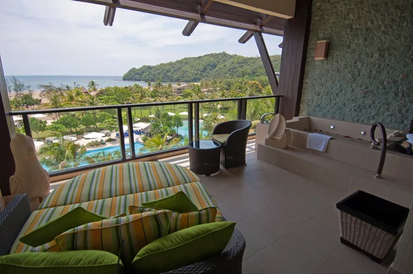Terrace of Luxury Hotel — Stock Photo, Image