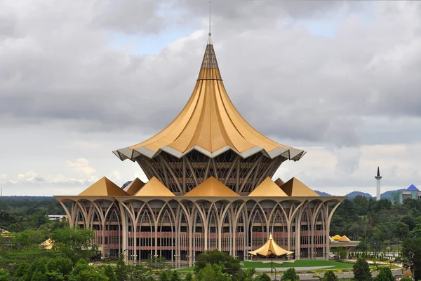 Novo edifício do Parlamento em Kuching — Fotografia de Stock