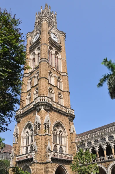 Torre dell'orologio Rajabai, Mumbai — Foto Stock