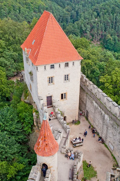 Medeltida slott — Stockfoto
