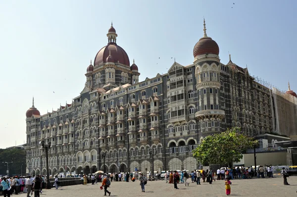 泰姬 · 玛哈尔陵宫及塔在孟买酒店 — 图库照片