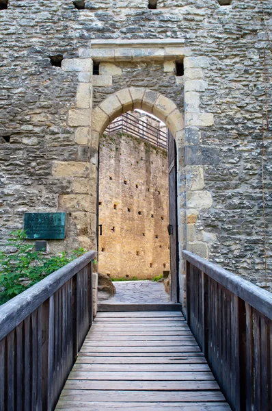 Slottet gateway — Stockfoto