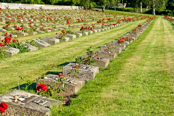 Nationale begraafplaats in terezin — Stockfoto