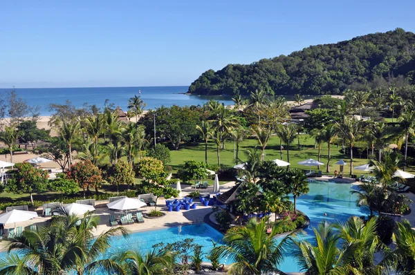 Resort hotel de Bornéu — Fotografia de Stock