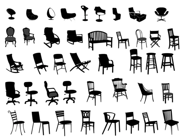 Stühle — Stockvektor