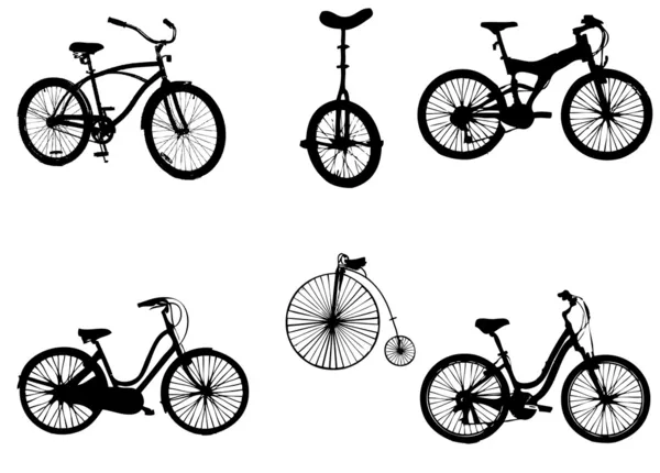 Fahrräder — Stockvektor