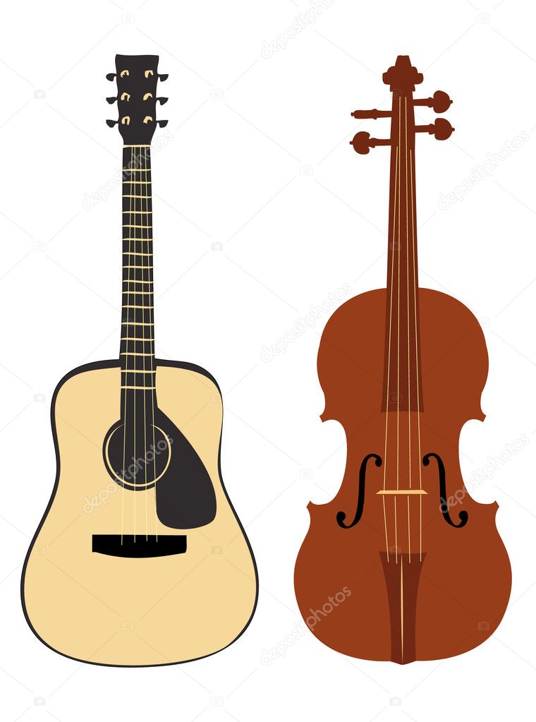 Guitar and violin