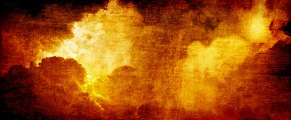 Апокалиптическое небо — стоковое фото