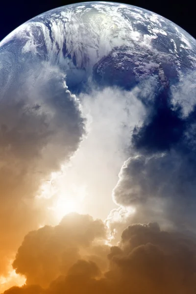 Planeta no céu — Fotografia de Stock