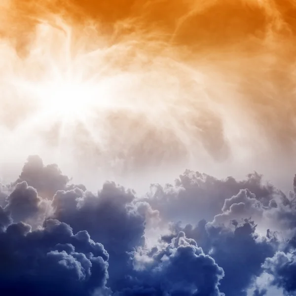Iimpressive widok formularza nieba — Zdjęcie stockowe