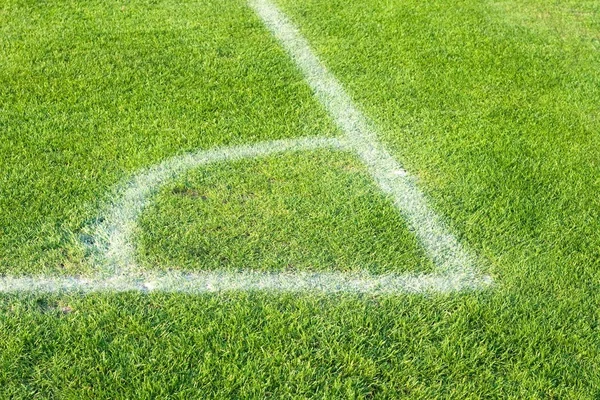 stock image Corner of soccer field