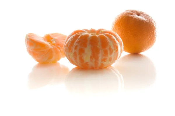 Peeled oranges — Stock Photo, Image