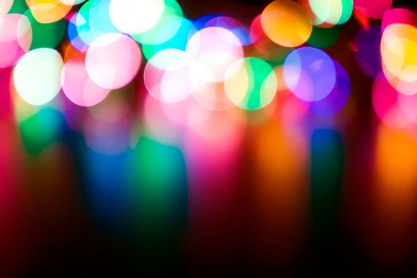 Luzes desfocadas — Fotografia de Stock