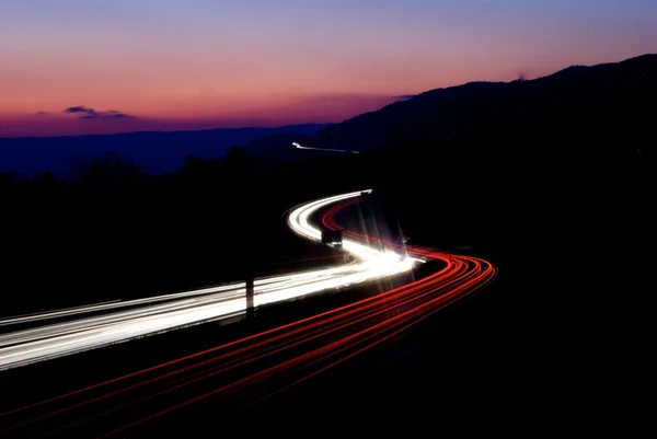 stock image Car Trails