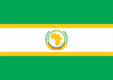 African Union flag clipart