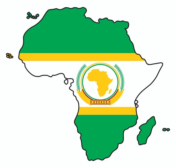 非洲联盟 — 图库矢量图片