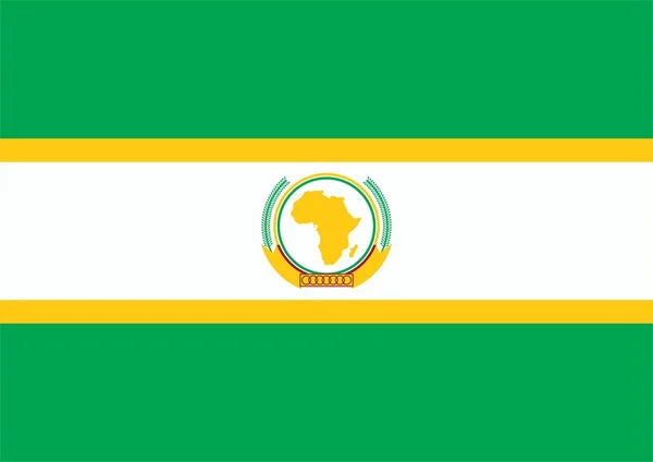非洲联盟标志 — 图库矢量图片