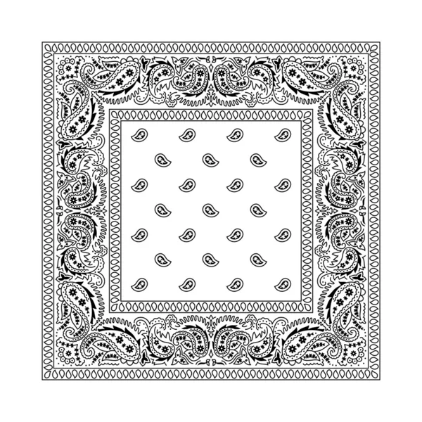 Bandana 2 (blanc ) — Image vectorielle