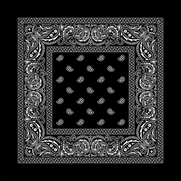 Bandana-2 (Negro ) Gráficos Vectoriales
