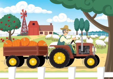 Autumn Farm clipart