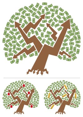 Investments Tree clipart