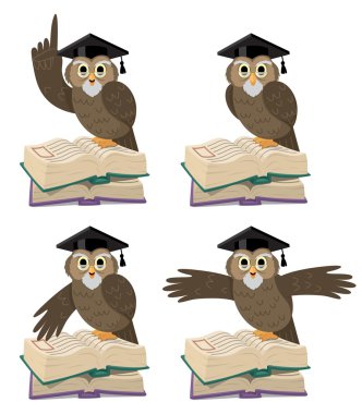 Professor Owl 2 clipart