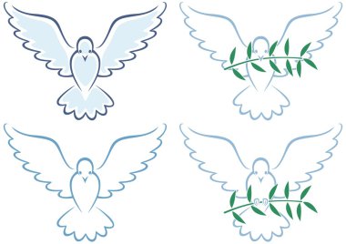 Peace Dove clipart