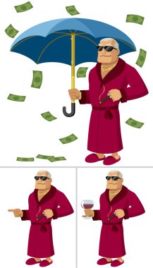 Rich Man clipart