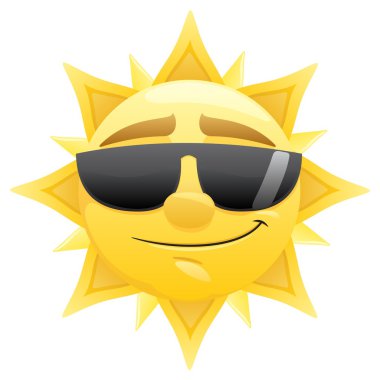 Cartoon Sun clipart