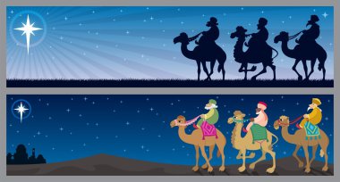 Three Kings Landscapes clipart