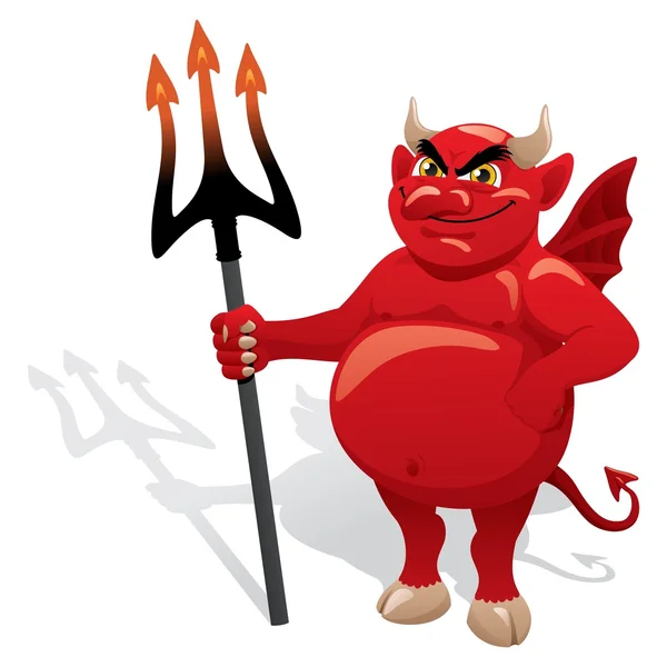 Red Devil — Stock Vector