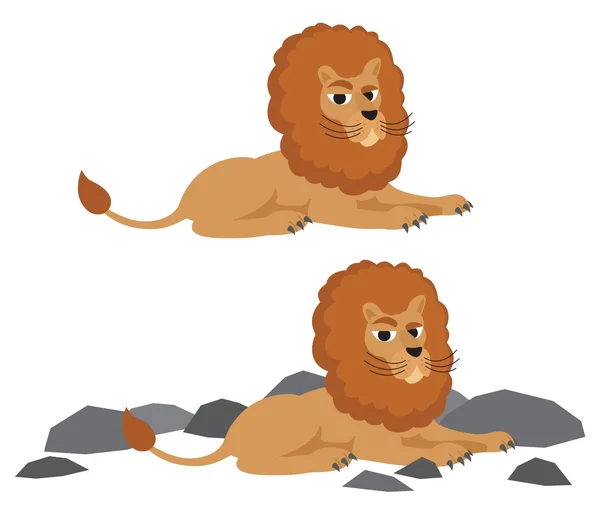 Lion King — Stock Vector