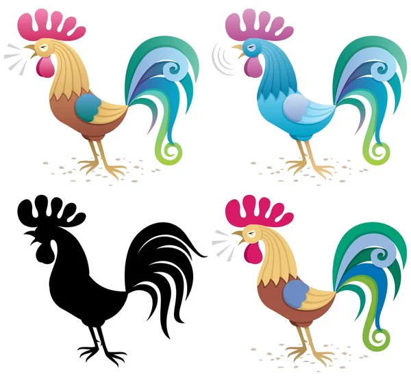 Rooster — Stock Vector