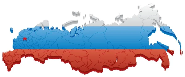 Fédération de Russie — Image vectorielle