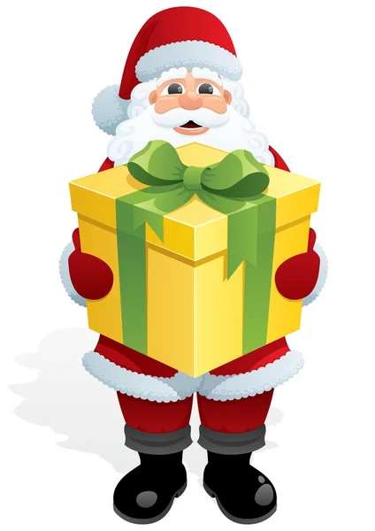 Santa gåva — Stock vektor