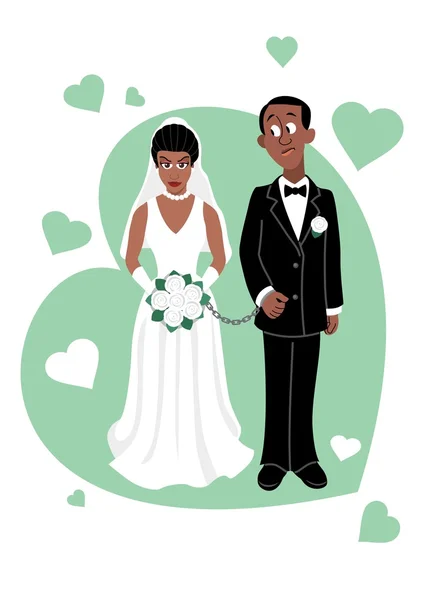 Γαμήλια τελετή (Αφρο) — Διανυσματικό Αρχείο