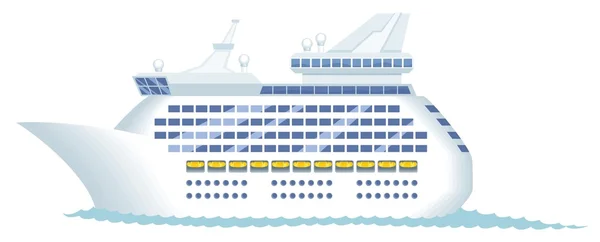 Cartoon cruise ship Vector Art Stock Images | Depositphotos