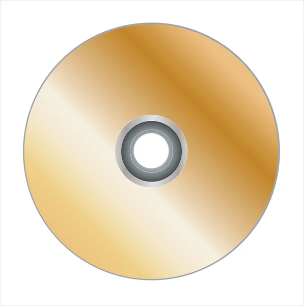 Компактный цифровой диск — стоковый вектор